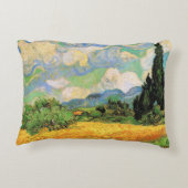 ファンゴッホ小麦畑wサイプレスatオートガリン アクセントクッション (裏面)