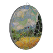 ファンゴッホ小麦畑wサイプレスatオートガリン ダーツボード (正面左)