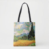 ファンゴッホ小麦畑wサイプレスatオートガリン トートバッグ (正面)
