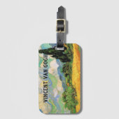 ファンゴッホ小麦畑wサイプレスatオートガリン ラゲッジタグ (正面縦)