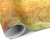 ファンゴッホ小麦畑wサイプレスatオートガリン ラッピングペーパー (ロールコーナー)