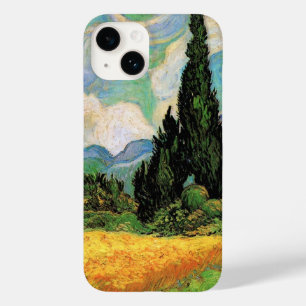 ファンゴッホ小麦畑wサイプレスatオートガリン Case-Mate iPhone 14ケース