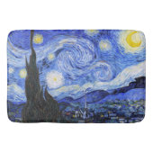 ファンゴッホ星の夜 バスマット (正面)