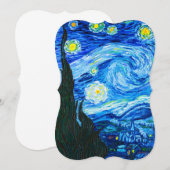 ファンゴッホ星空のナイトカード (正面/裏面)