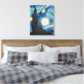 ファンゴッホ星空の夜クラシックの印象派アート キャンバスプリント (インサイチュ (寝室))