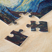 ファンゴッホ星空の夜クラシックの印象派アート ジグソーパズル (側面)