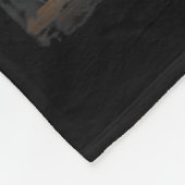 ファンゴッホ星空の夜スタイル芸術的スフィンクス猫 フリースブランケット (角)