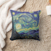 ファンゴッホ星空の夜枕 クッション (ブランケット)