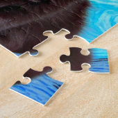 ファンゴッホ星空の夜黒猫 ジグソーパズル (側面)