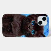 ファンゴッホ星空の夜黒猫 Case-Mate iPhoneケース (裏面 (横))
