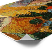 ファンゴッホ有名絵画家とローマン ポスター (角)