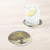 ファンゴッホ桑の木の印象主義アート コースター (側面)