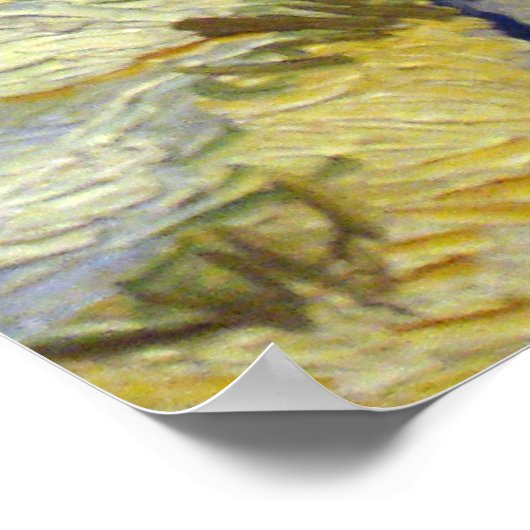 ファンゴッホ桑の木の印象主義アート ポスター (角)