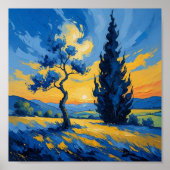 ファンゴッホ横景 ポスター (正面)