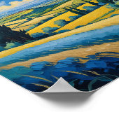 ファンゴッホ横景 ポスター (角)