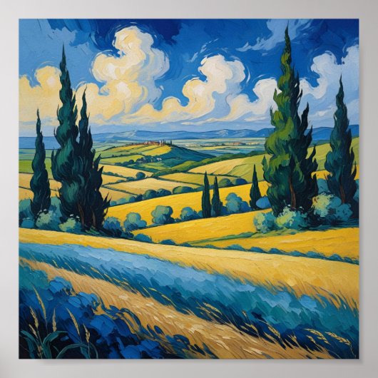 ファンゴッホ横景 ポスター (正面)