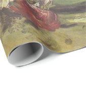 ファンゴッホ牡丹とバラフローラアートギャラリーHD ラッピングペーパー (ロールコーナー)