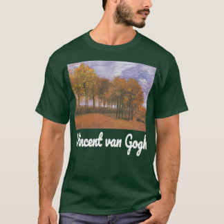 ファンゴッホ秋の風景レトロヴィンテージヴァンゴッホ Tシャツ