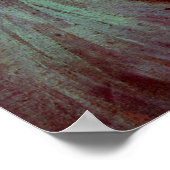 ファンゴッホ自画像と麦わら帽子とパイプ ポスター (角)