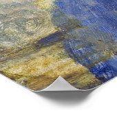 ファンゴッホ自画像と麦わら帽子 ポスター (角)