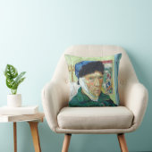 ファンゴッホ自画像の包帯された耳絵画アート クッション (椅子)