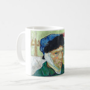 ファンゴッホ自画像の包帯された耳絵画アート コーヒーマグカップ