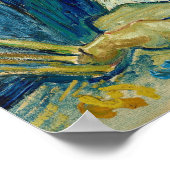 ファンゴッホ自画像の有名な古いアートウォール ポスター (角)