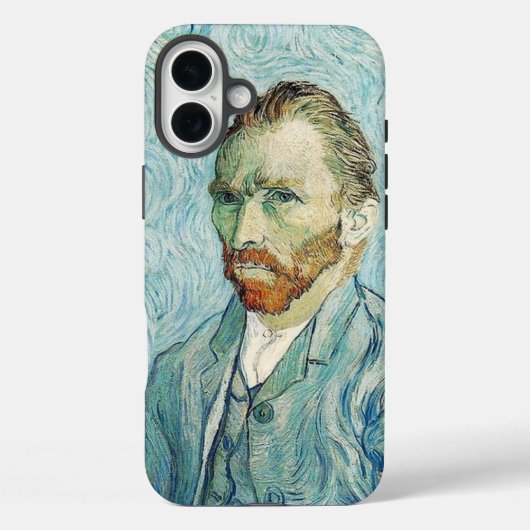 ファンゴッホ自画像 Case-Mate iPhoneケース (裏面)