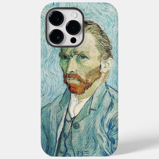 ファンゴッホ自画像 Case-Mate iPhoneケース (裏面)