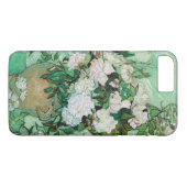 ファンゴッホ花瓶とピンクのバラのフローラ Case-Mate iPhoneケース (裏面(横))
