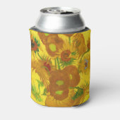 ファンゴッホ花瓶のファインアートの15ひまわり 缶クーラー (缶裏面)