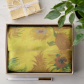 ファンゴッホ花瓶のファインアートの15ひまわり 薄葉紙 (ギフト)