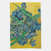 ファンゴッホ花瓶アイリスクラシックズ感圧主義 キッチンタオル (縦)