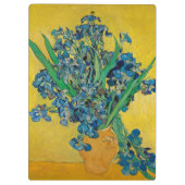 ファンゴッホ花瓶アイリスクラシックズ感圧主義 クリップボード (裏面)