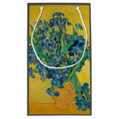 ファンゴッホ花瓶アイリスクラシックズ感圧主義 スモールペーパーバッグ (裏面)