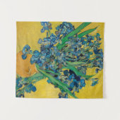 ファンゴッホ花瓶アイリスクラシックズ感圧主義 タペストリー (正面(横))