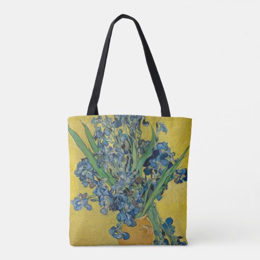 ファンゴッホ花瓶アイリスクラシックズ感圧主義 トートバッグ (裏面)