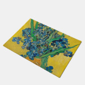 ファンゴッホ花瓶アイリスクラシックズ感圧主義 ドアマット (アングル)