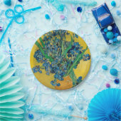 ファンゴッホ花瓶アイリスクラシックズ感圧主義 ペーパープレート (パーティー)