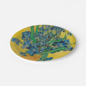 ファンゴッホ花瓶アイリスクラシックズ感圧主義 ペーパープレート (アングル)