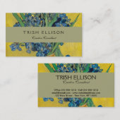 ファンゴッホ花瓶アイリスクラシックズ感圧主義 名刺 (正面/裏面)