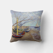 ファンゴッホ魚釣りボーツピロー クッション (裏面)