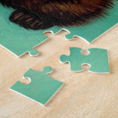 ファンゴッホ黒猫赤い花 ジグソーパズル (側面)