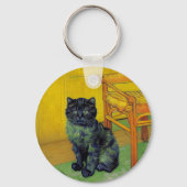 ファンゴッホ黒猫 キーホルダー (裏面)