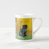 ファンゴッホ黒猫 ボーンチャイナマグカップ (右)