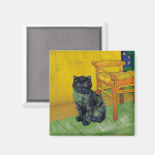 ファンゴッホ黒猫 マグネット (正面/裏面)