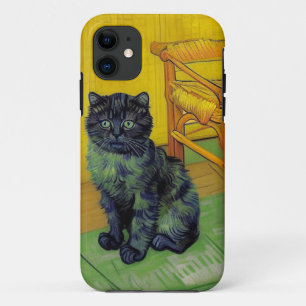 ファンゴッホ黒猫 iPhone 11 ケース