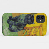 ファンゴッホ黒猫 Case-Mate iPhoneケース (裏面(横))