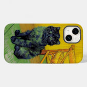ファンゴッホ黒猫 Case-Mate iPhoneケース (裏面 (横))
