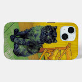 ファンゴッホ黒猫 Case-Mate iPhoneケース (裏面 (横))